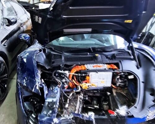 ferarri lovit frontal