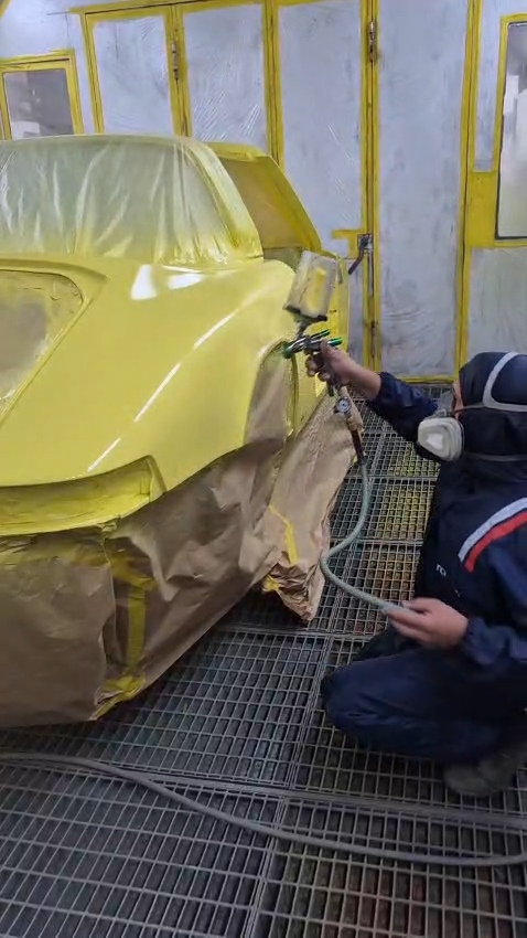 porsche targa vopsitorie